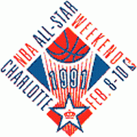 1990-1991 ALL STAR GAME CHARLOTTE